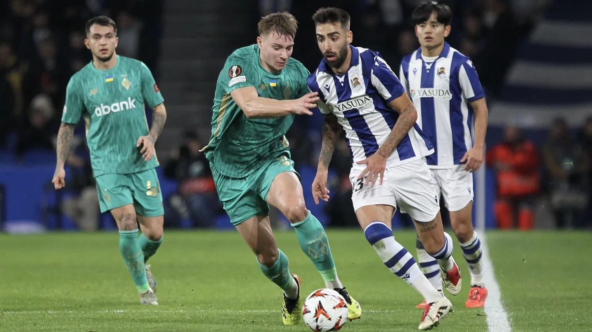 Реал Сосьедад – Динамо Киев: видео голов и обзор матча 12.12.2024