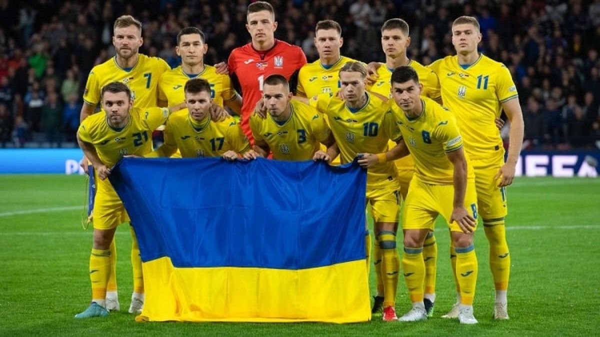Сборная Украины / фото: УАФ