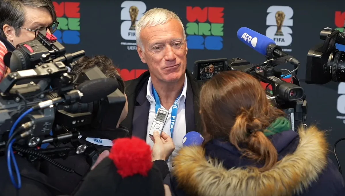 Дидье Дешам / Стоп-кадр из видео