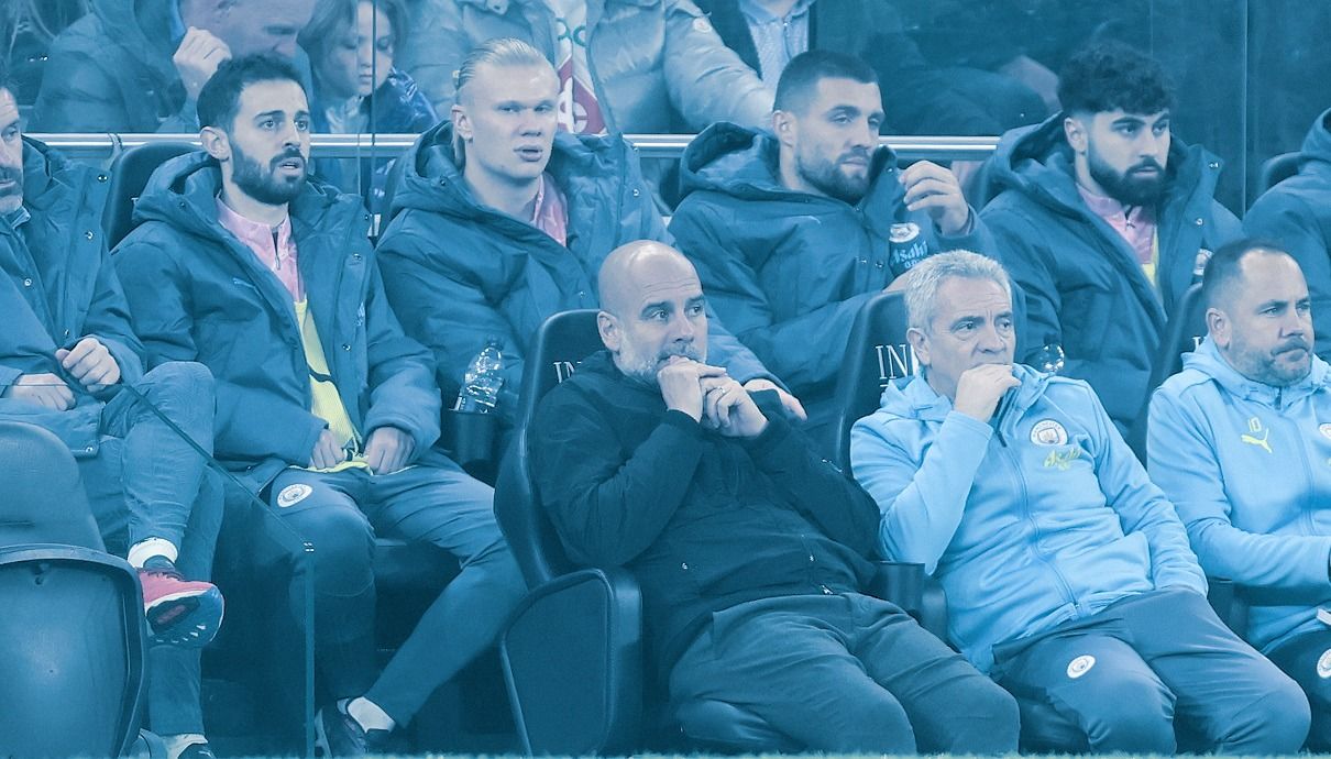 Гвардіола і вся чемпіонська рать / Crystal Pix/MB Media/Getty Images