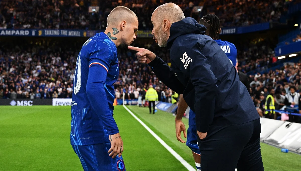 Михаил Мудрик и Энцо Мареска / Getty Images