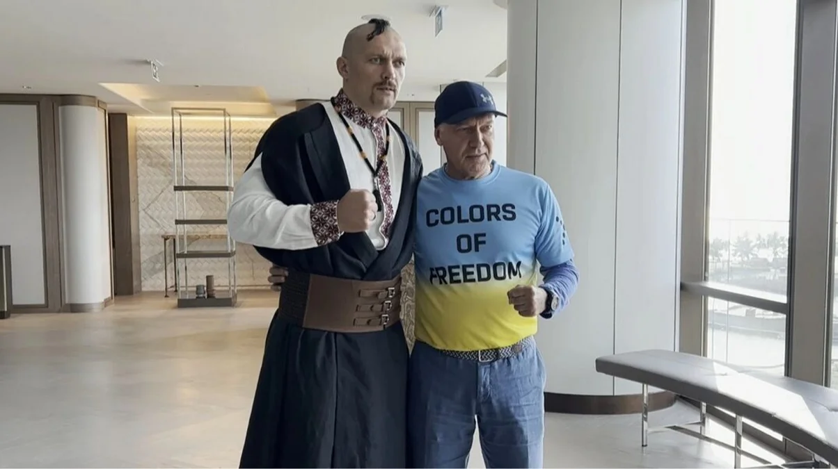 Олександр Усик та Геннадій Буткевич / Фото з соцмереж