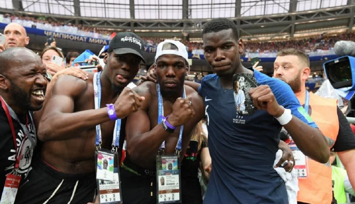 Флорентен, Матіас та Поль Погба / Фото F. Faugère/L'Equipe