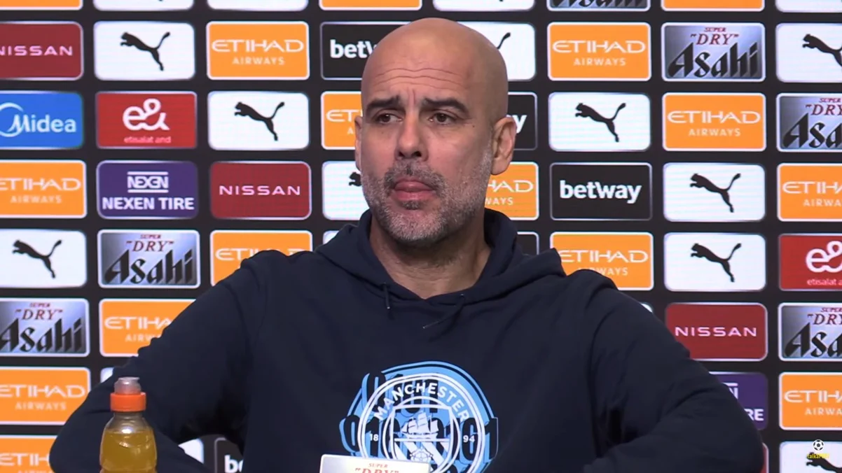 Пеп Гвардиола / скриншот с видео пресс-конференции