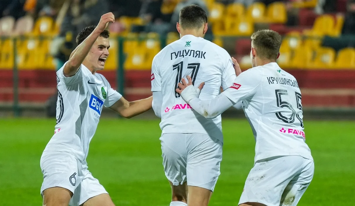 Мельниченко, Гуцуляк і Крушинський / Прес-служба Полісся