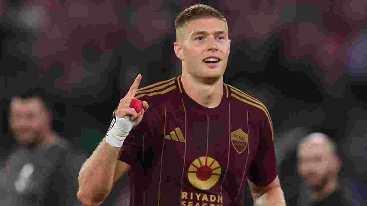 Довбик попал в команду недели Серии А по версии SofaScore