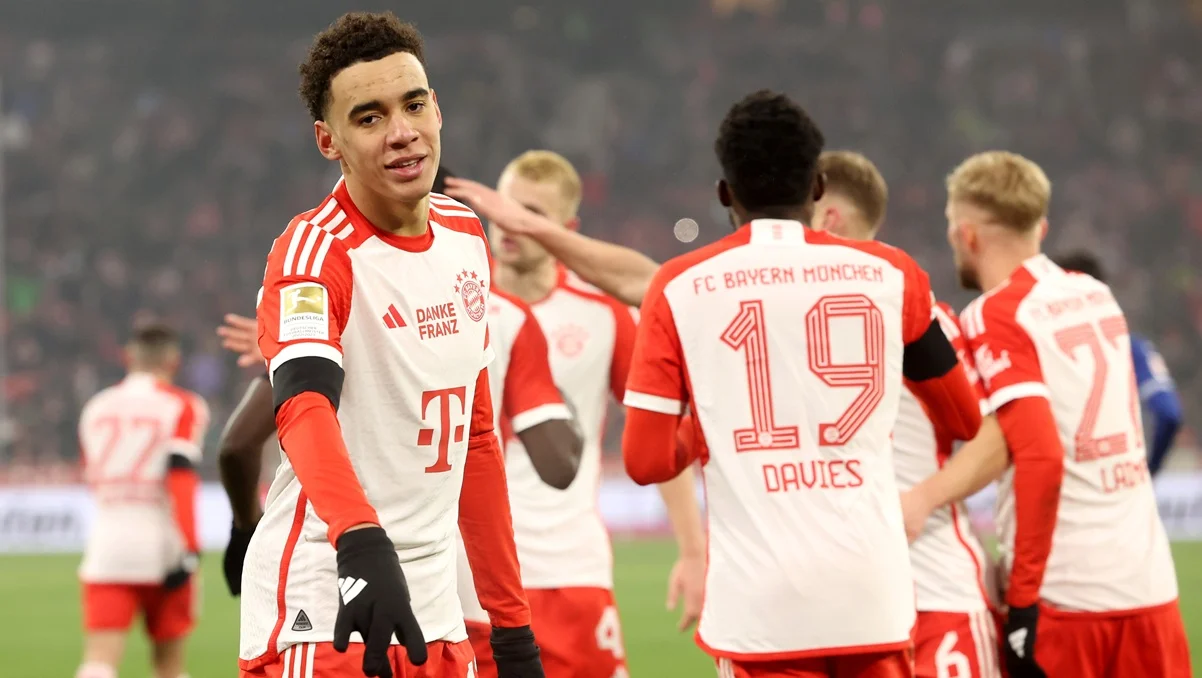 Джамал Мусіала / фото: Alexander Hassenstein/Getty Images