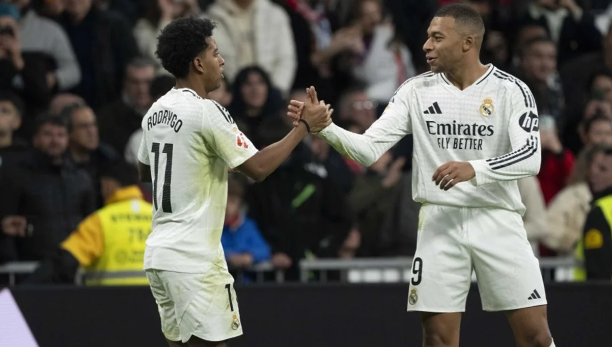 Родриго и Мбаппе / фото: официальный сайт Ла Лиги