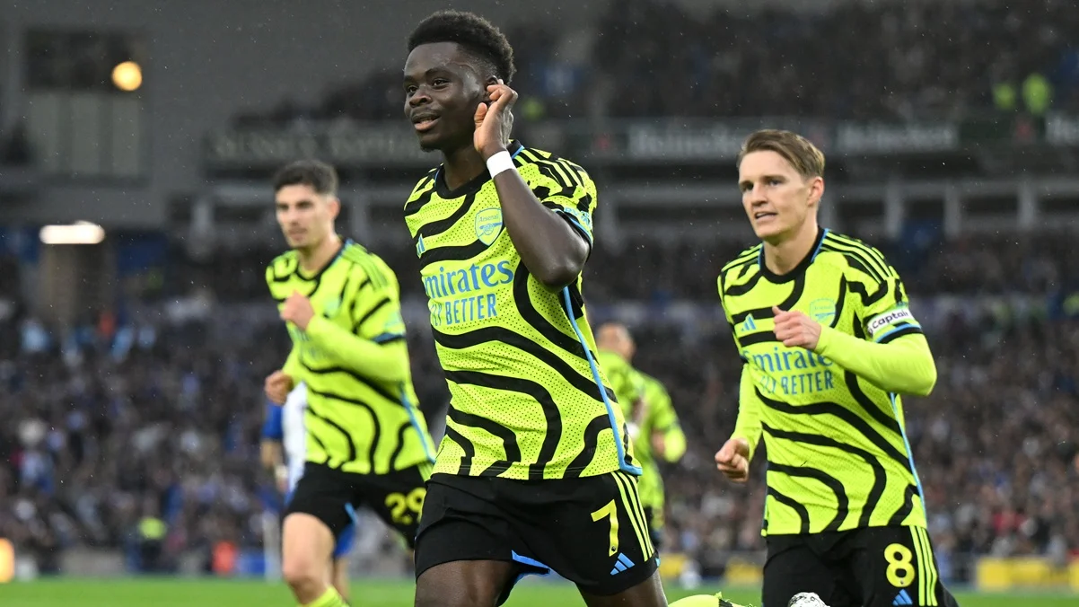 Букайо Сака / фото: Mike Hewitt/Getty Images