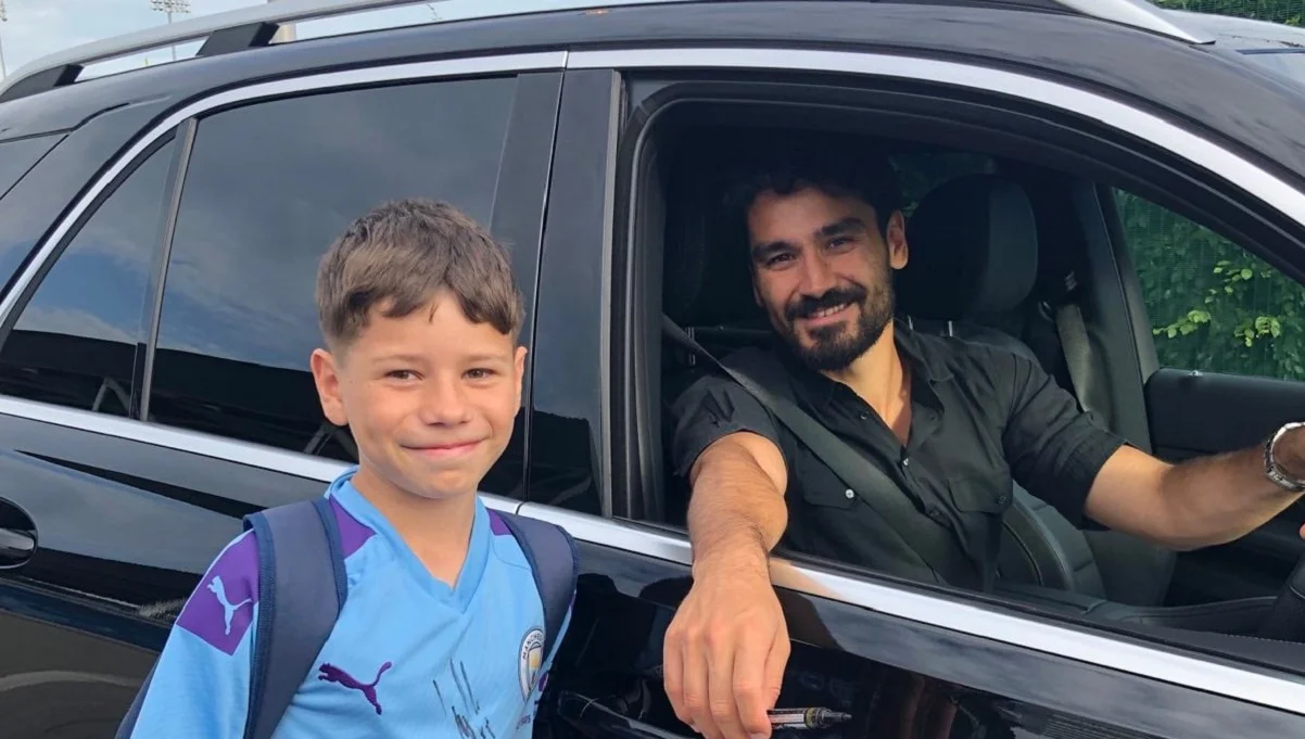 Артем Спориш та Ілкай Гюндоган / Фото зі сімейного архіву