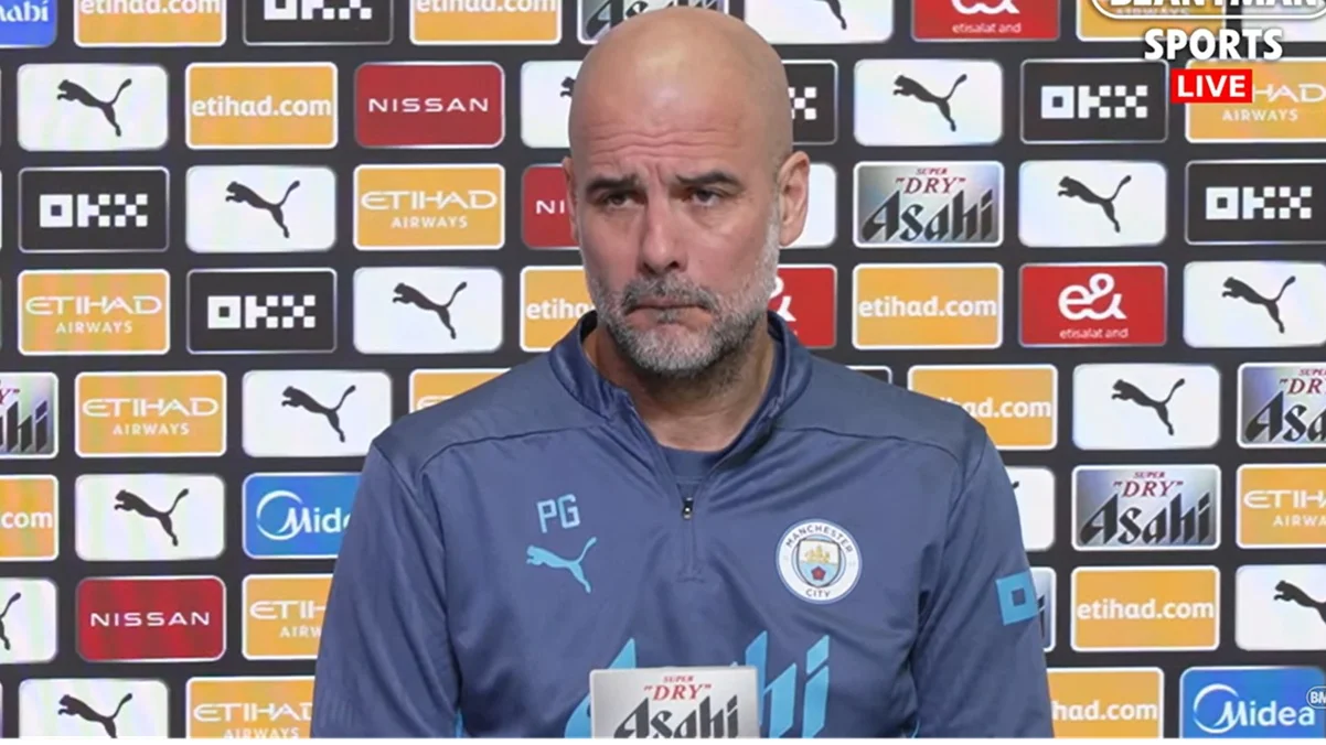 Пеп Гвардіола / скріншот з відео прес-конференції