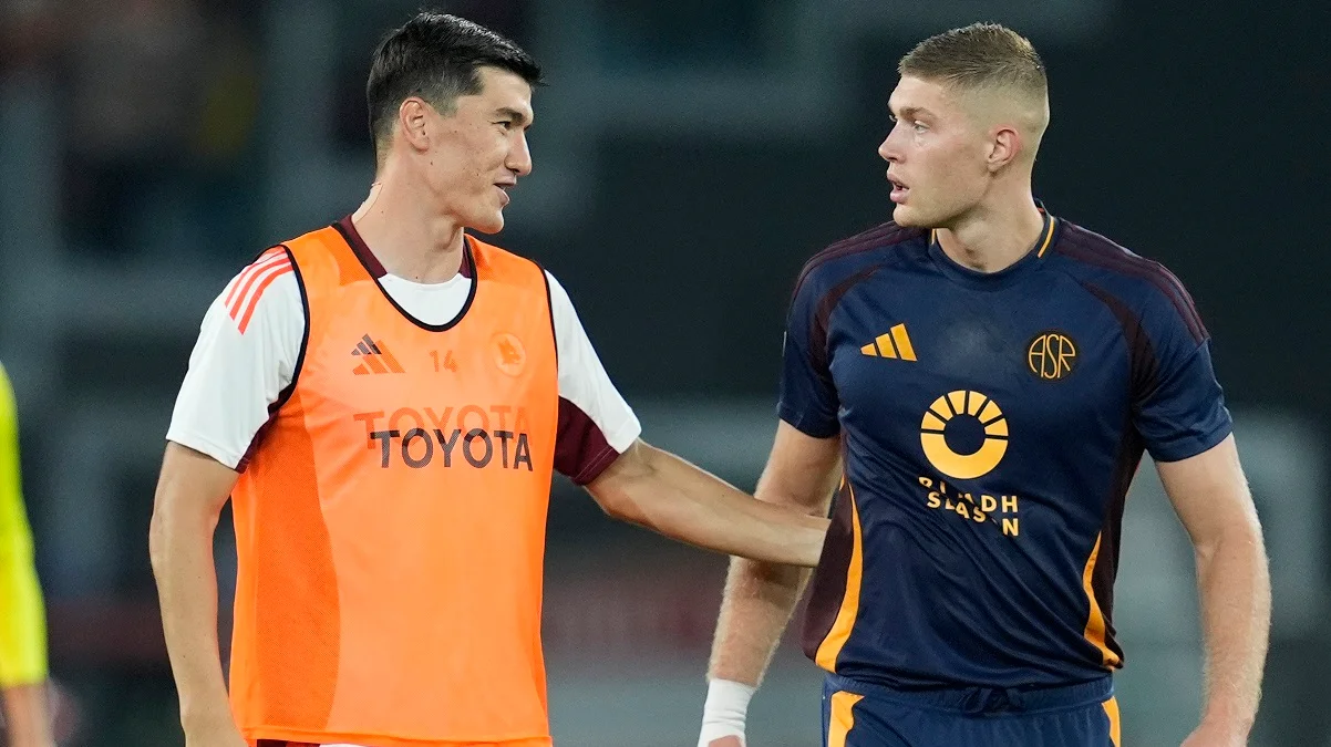 Шомуродов и Довбик / фото: DeFodi Images via Getty Images