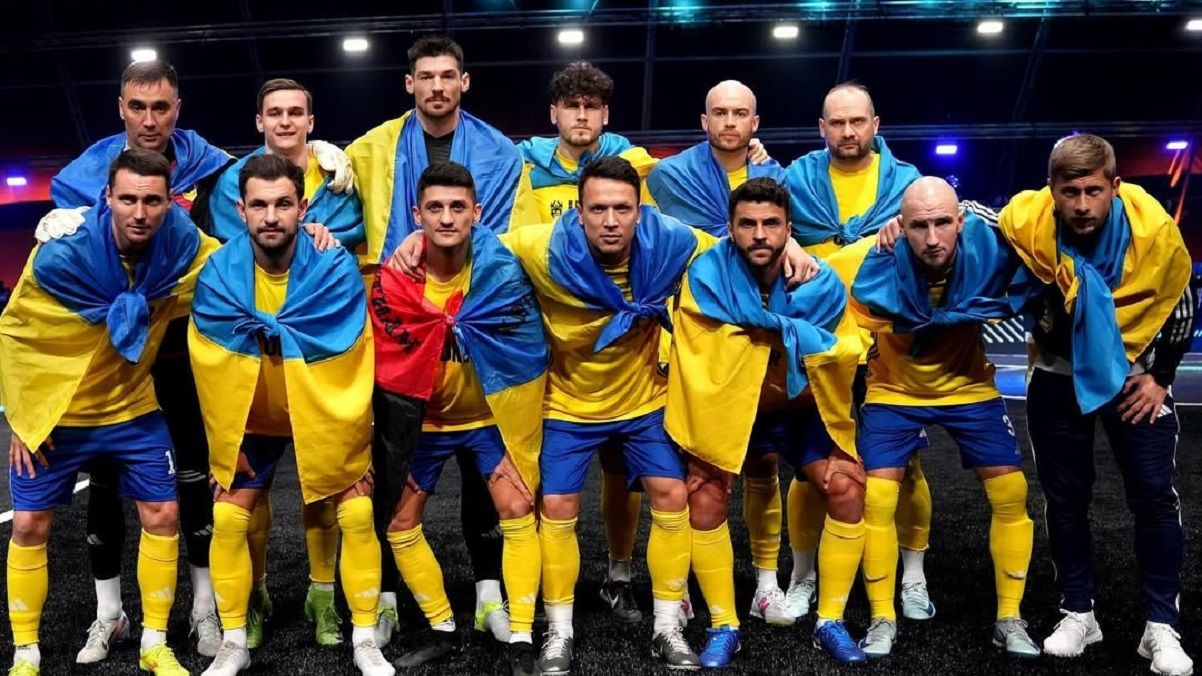 збірна України з медіафутболу / фото із соцмереж