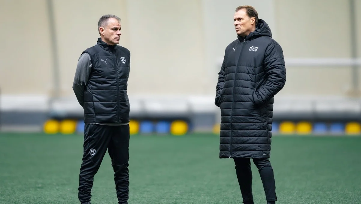 Давид Ори и Патрик ван Леувен / фото: Металлист 1925