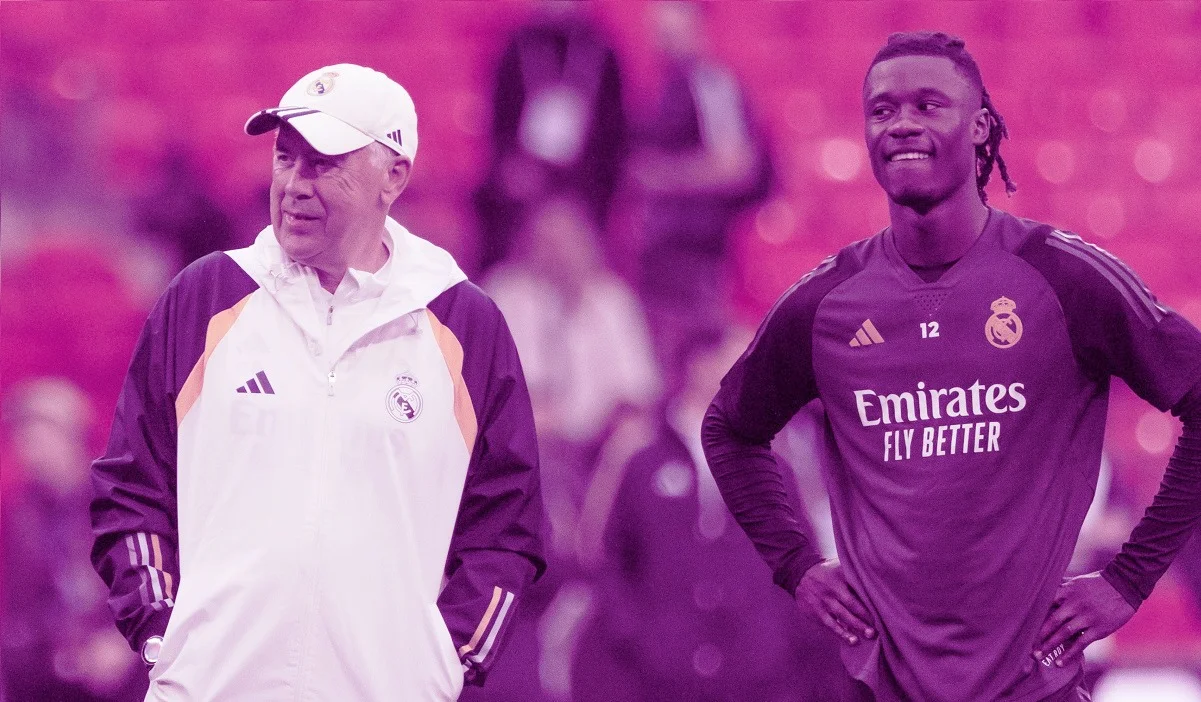 Анчелотті і Камавінга прагнуть реваншу / Photo by Maciej Rogowski/SOPA Images/LightRocket via Getty Images