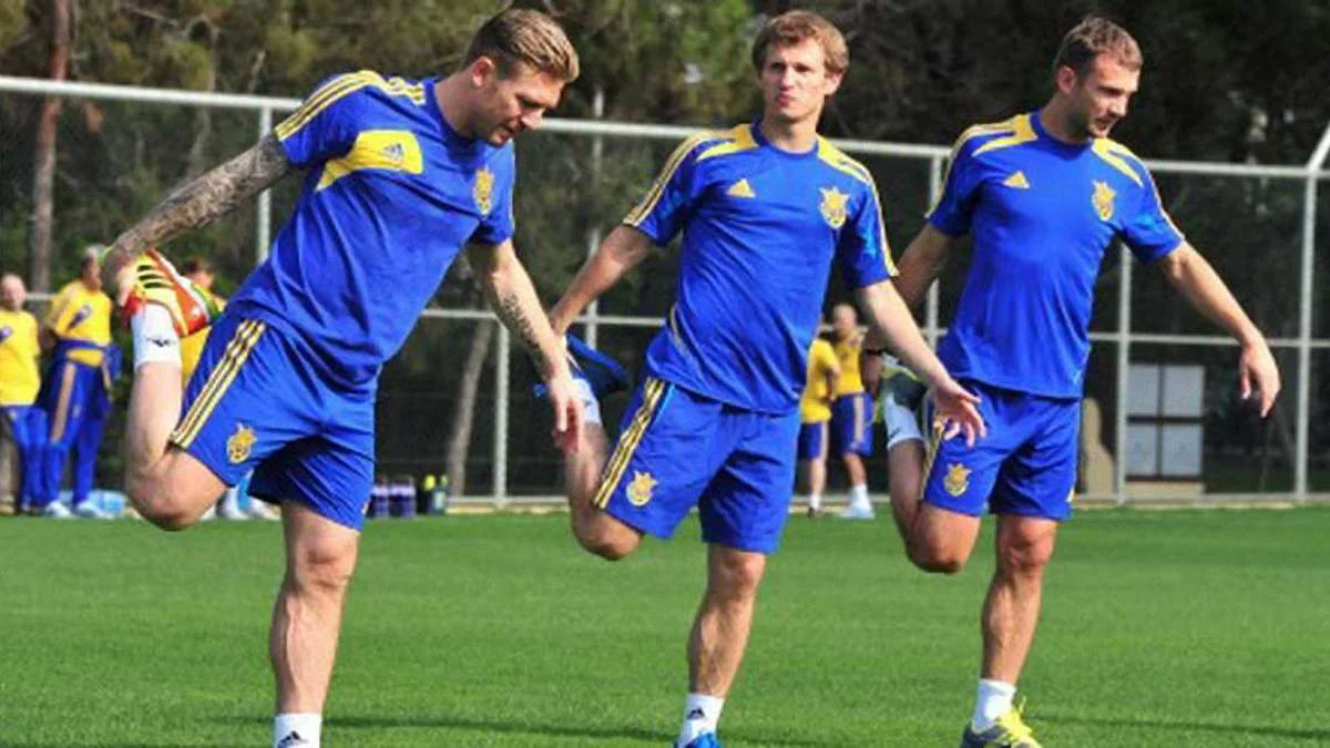 Шевченко, Алиев и Воронин / Пресс-служба УАФ