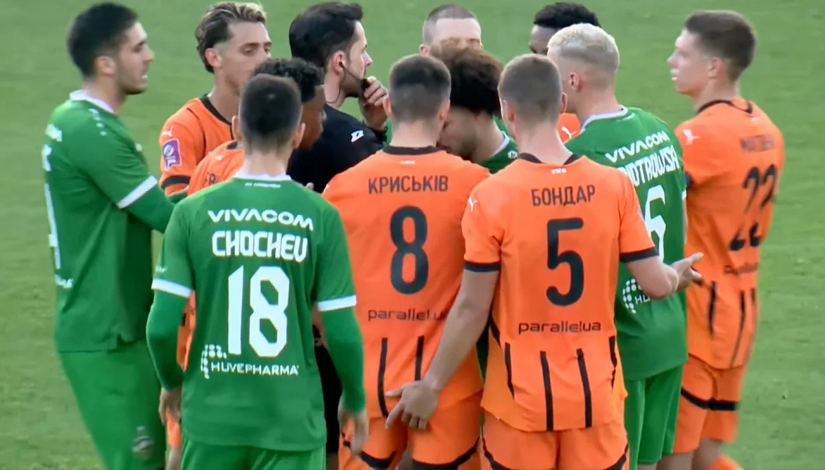 Шахтер – Лудогорец – 4:0 / Стоп-кадр из видео