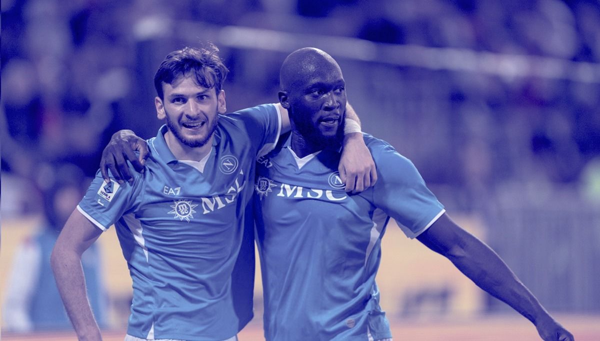 Хвіча вже з Лукаку не зіграє / Photo by SSC Napoli/Getty Images