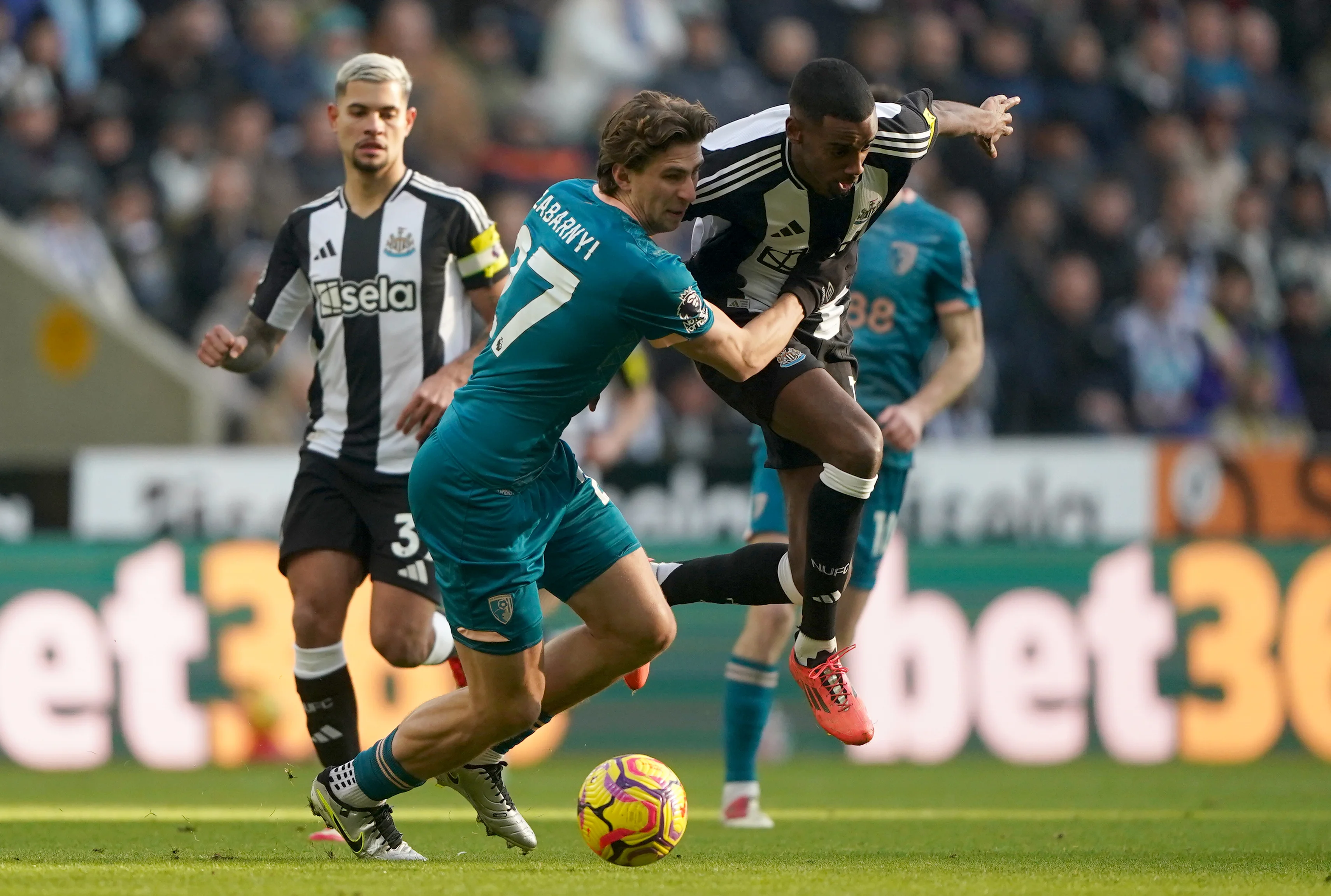 Ньюкасл – Борнмут – 1:4 / Owen Humphreys/PA Images via Getty Images