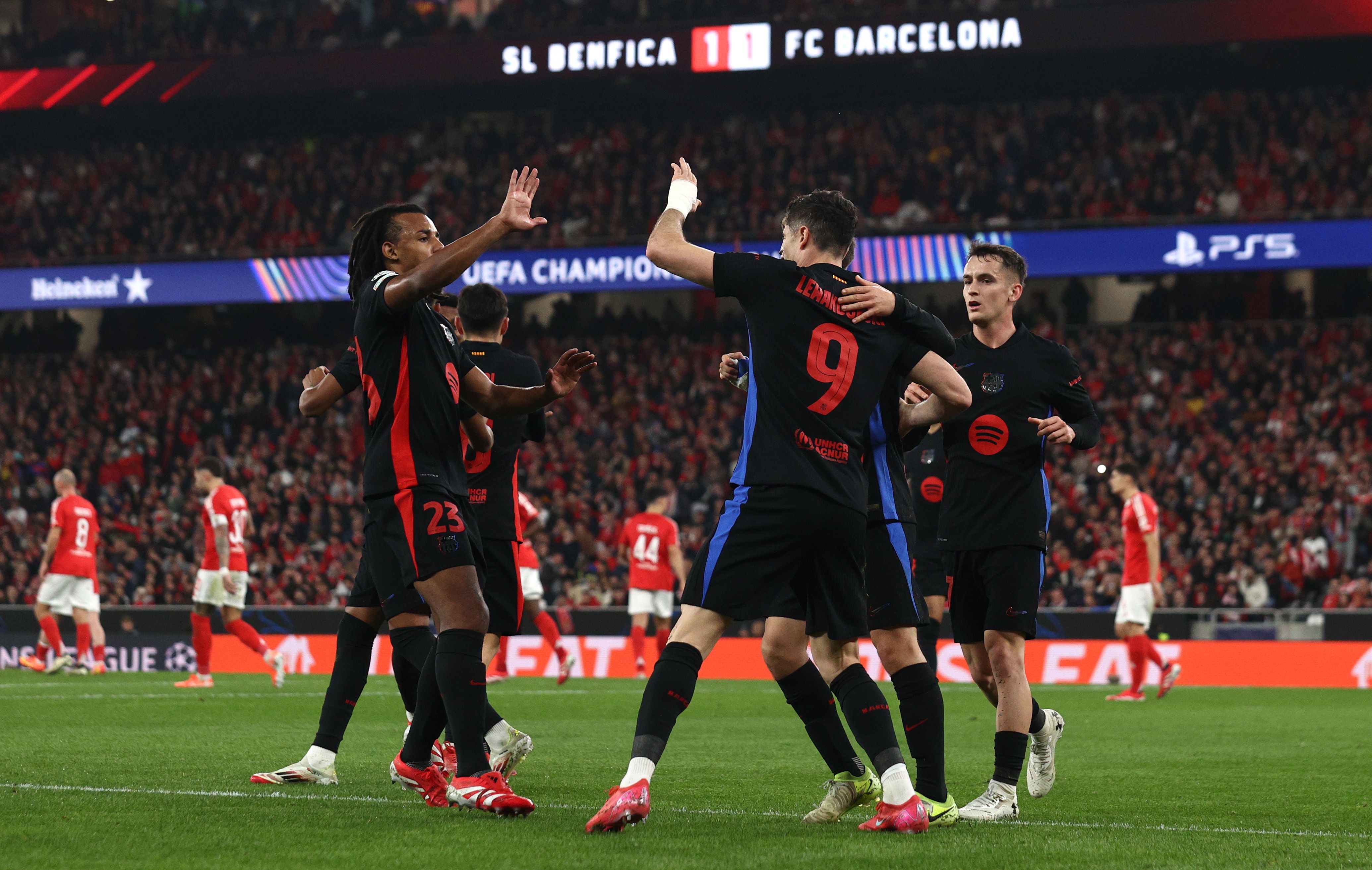 Бенфіка – Барселона – 4:5 / Carlos Rodrigues/Getty Images
