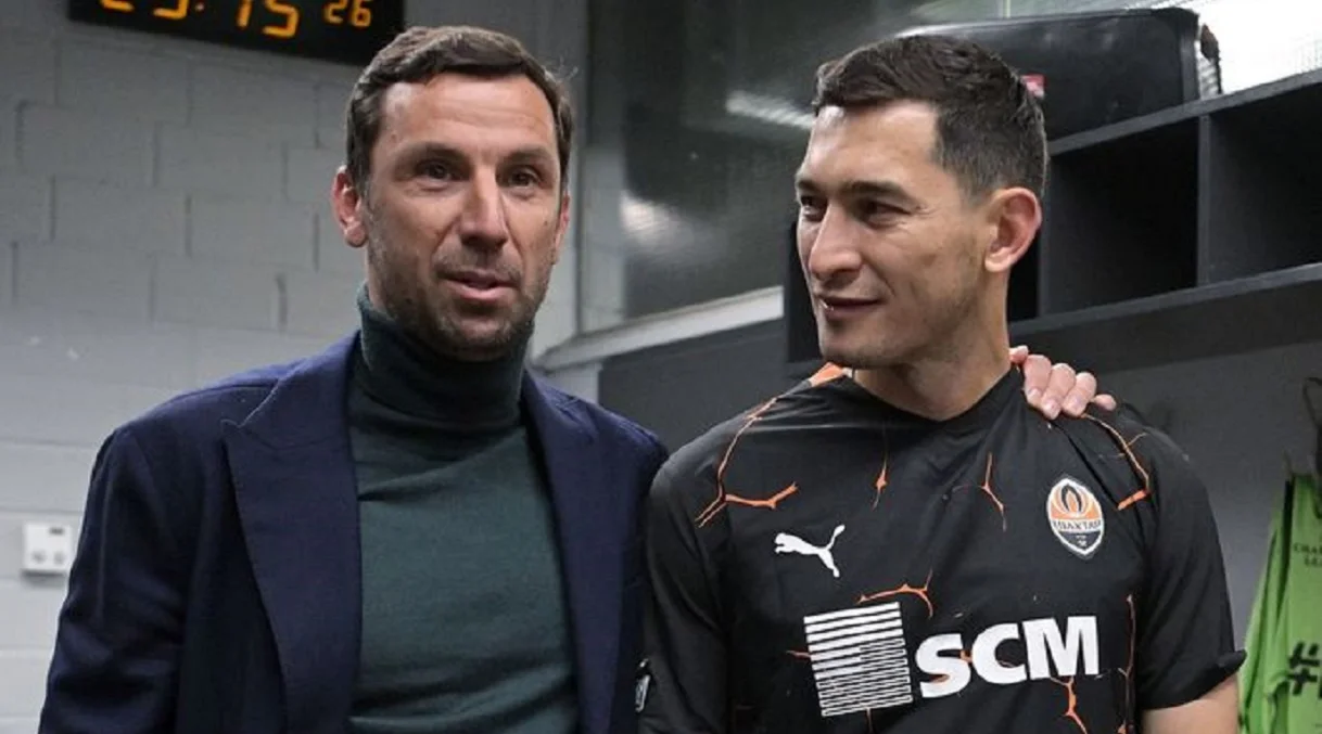 Срна и Степаненко / Пресс-служба Шахтера