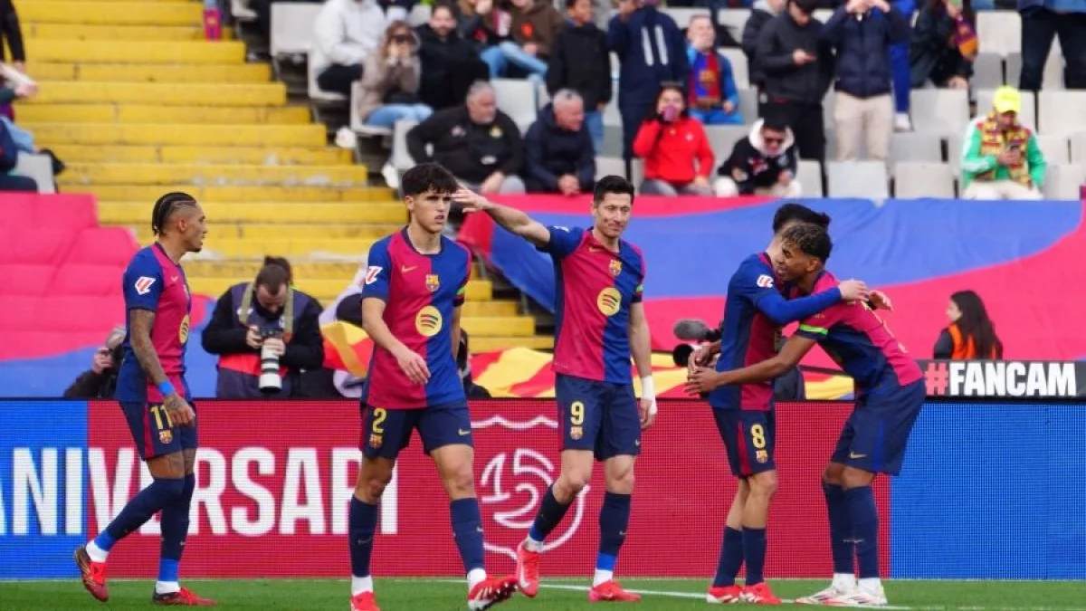 Гравці Барселони / офіційний сайт Ла Ліги