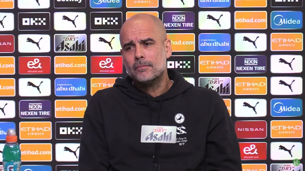 Хосеп Гвардиола / скриншот с пресс-конференции