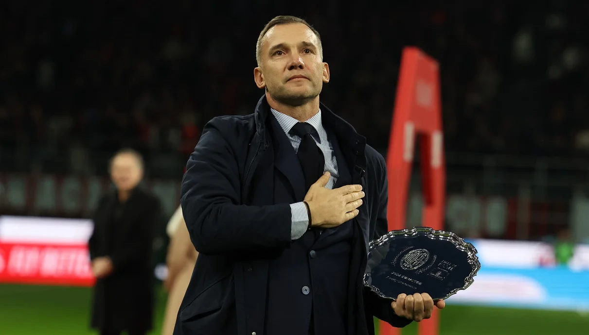 Андрій Шевченко / Photo by Claudio Villa/AC Milan via Getty Images