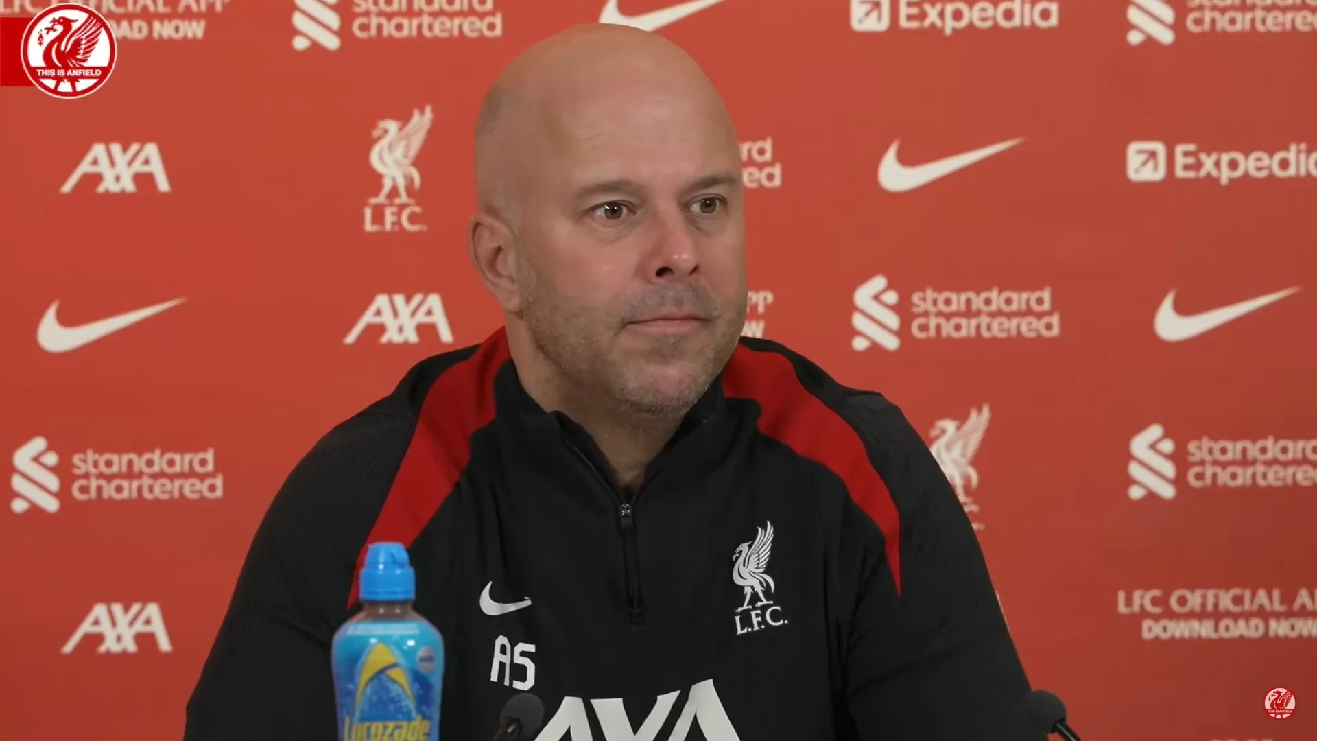 Арне Слот / скріншот з прес-конференції