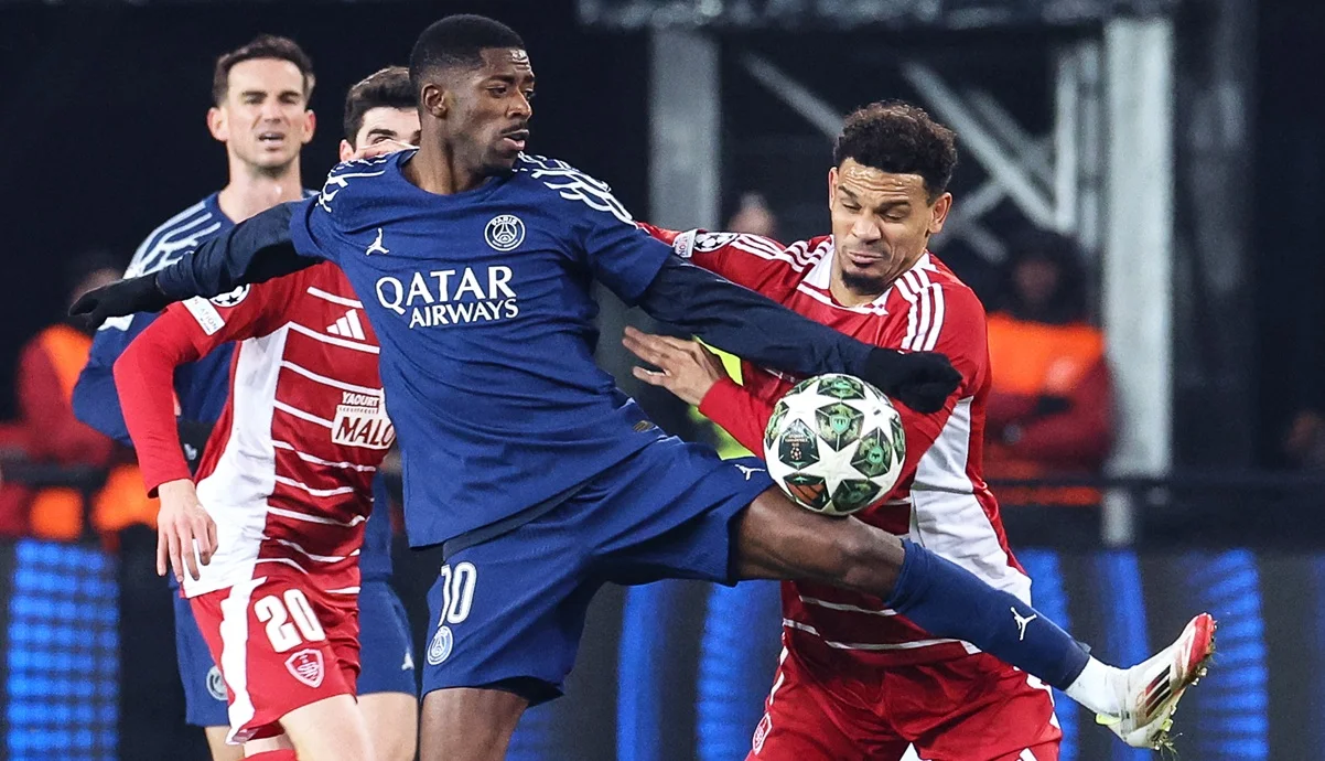 Брест – ПСЖ – отчет матча Лиги чемпионов 11 02 2025 / фото: FRED TANNEAU/AFP via Getty Images