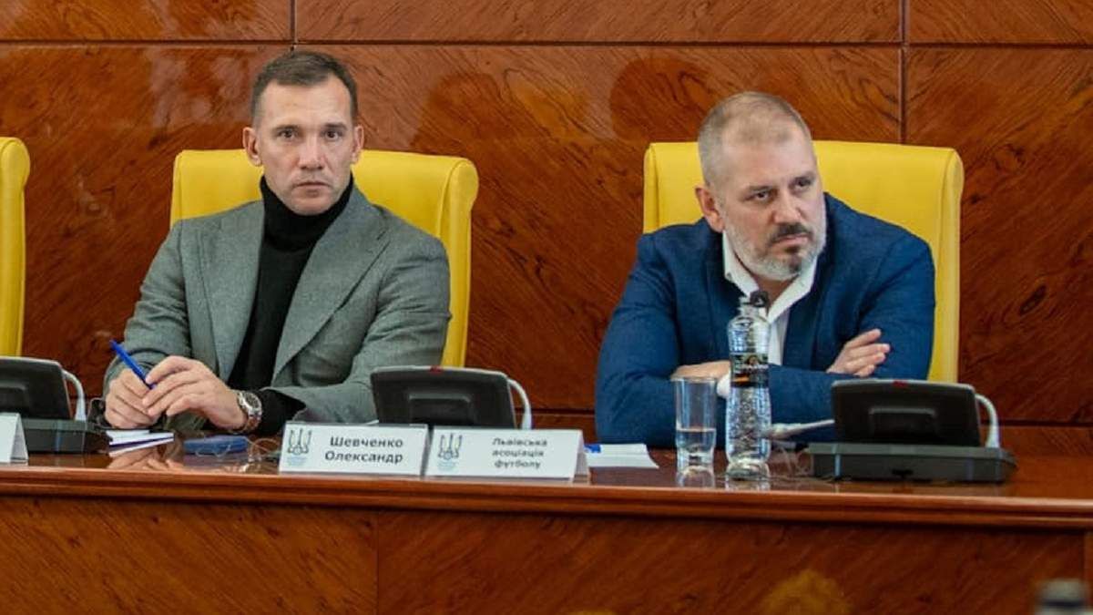 Андрій Шевченко і Олександр Шевченко / Сайт УАФ