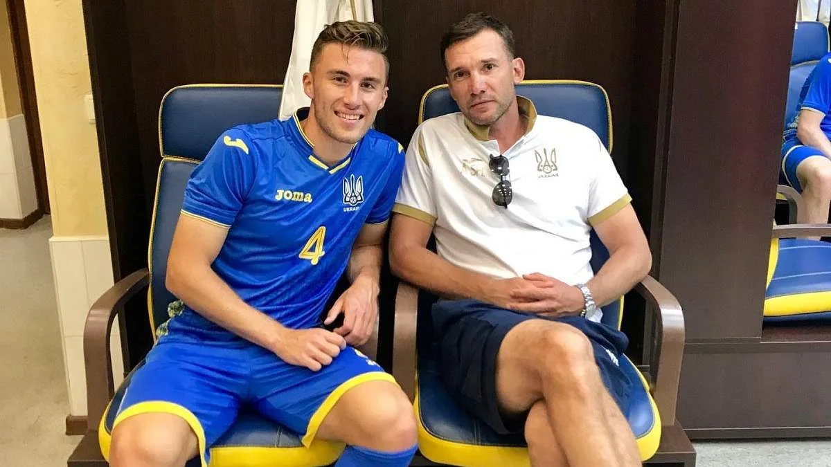 Богдан Мілованов і Андрій Шевченко / Фото з соцмереж