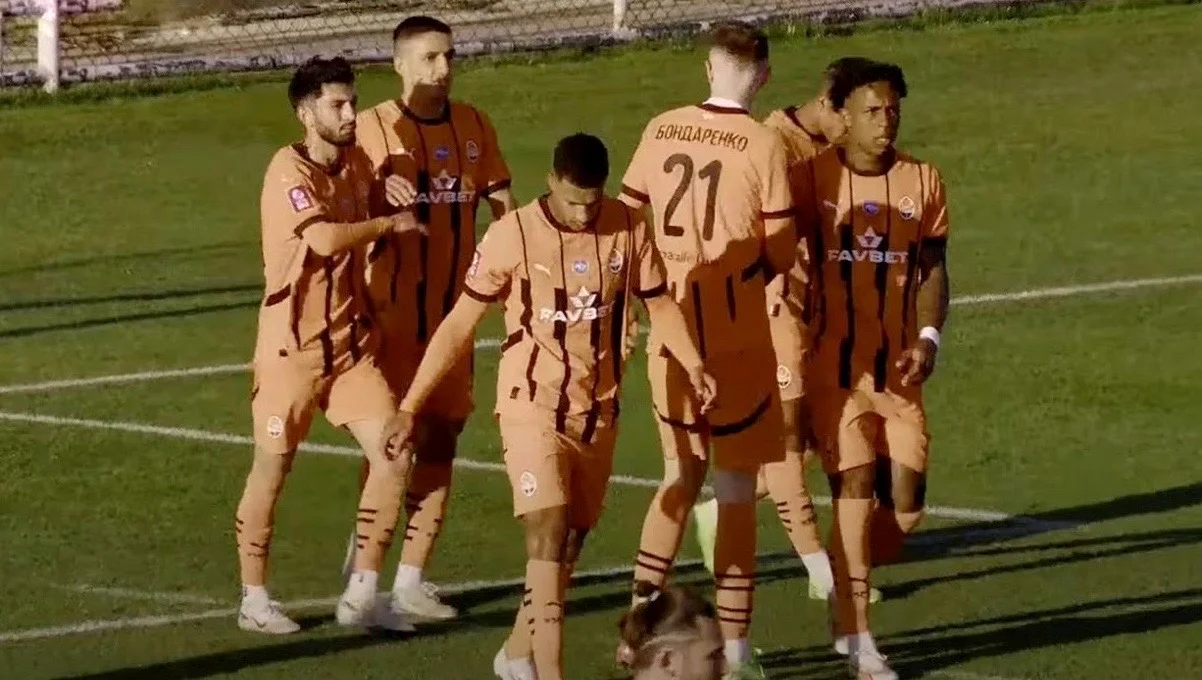 Игроки Шахтера / скрин