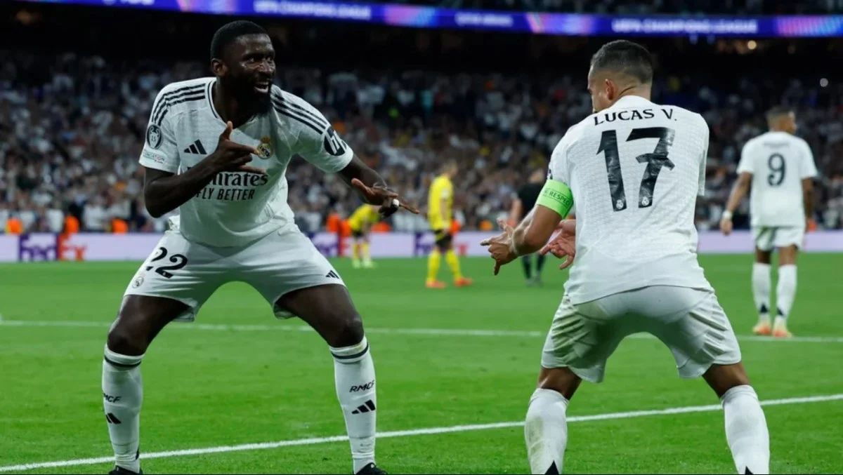 Антоніо Рюдігер та Лукас Васкес / EFE