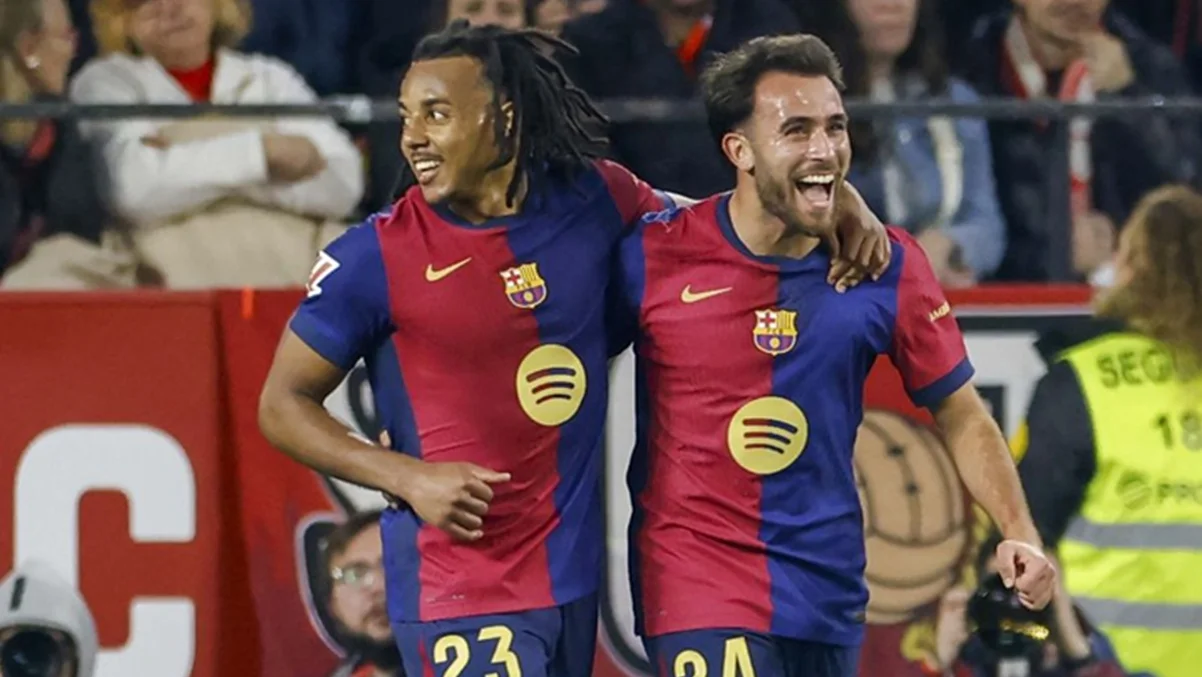 Жюль Кунде и Эрик Гарсия / фото: официальный сайт Ла Лиги