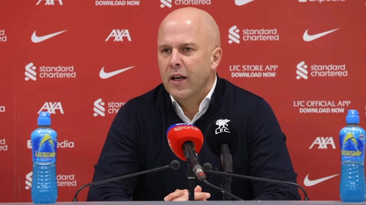 Арне Слот / скріншот з прес-конференції