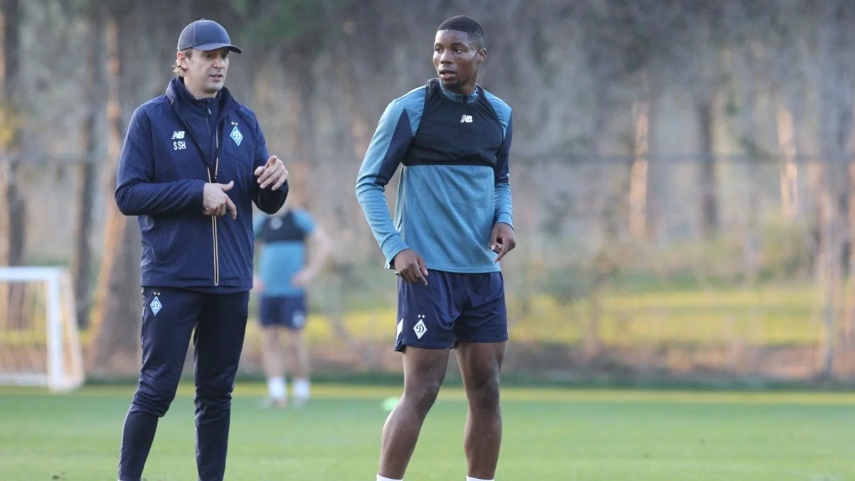 Александр Шовковский и Име Окон / ФК Динамо / ФК Динамо