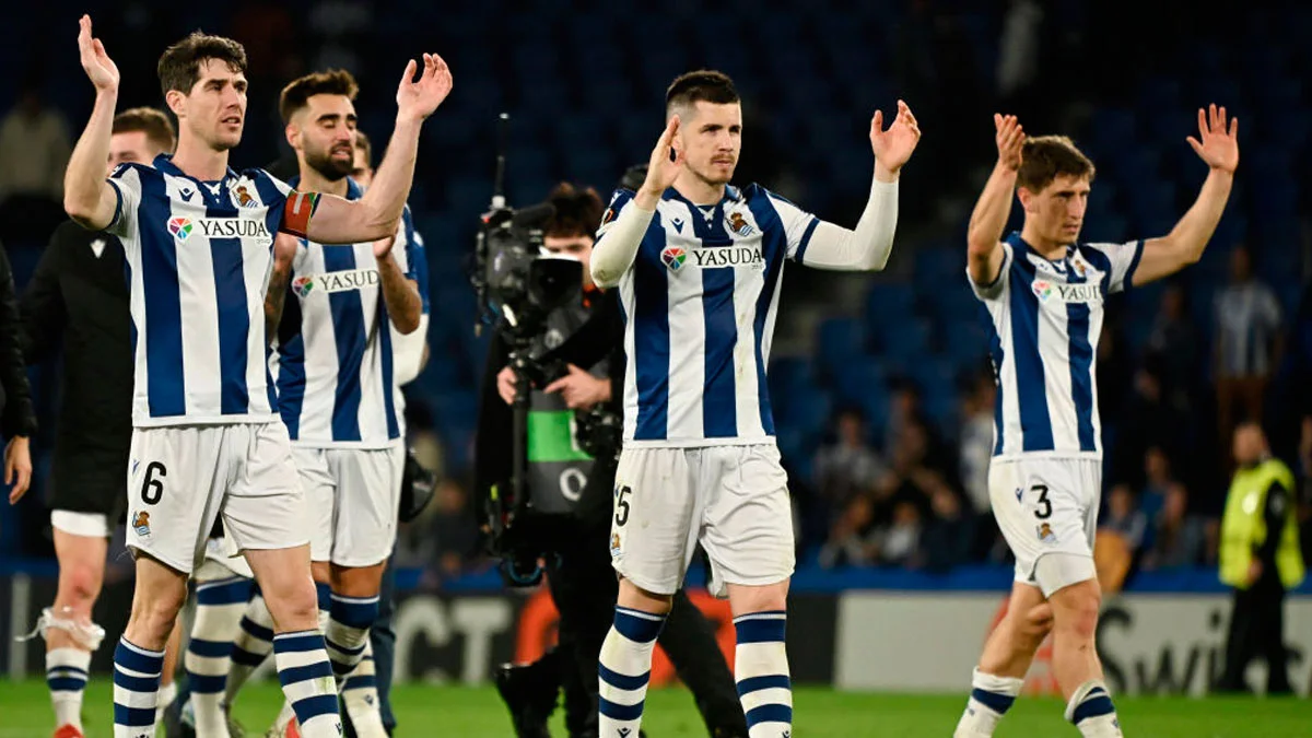 Реал Сосьедад вышел в 1/8 финала ЛЕ / ANDER GILLENEA/AFP via Getty Images