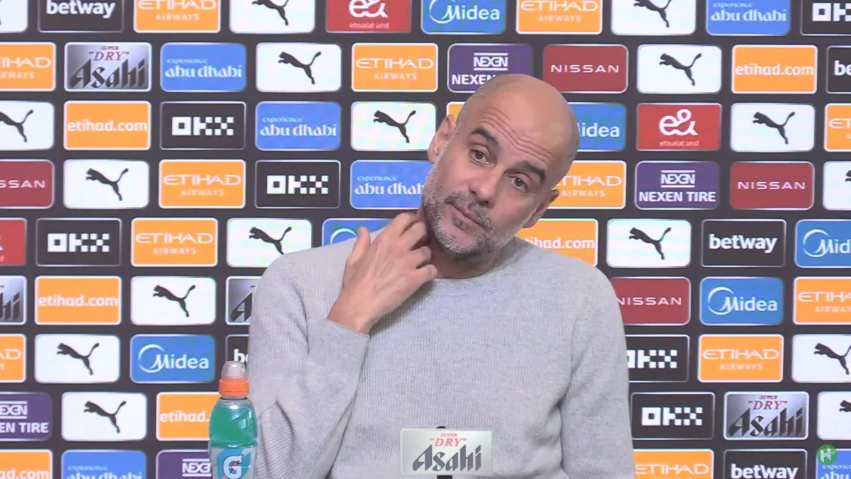 Пеп Гвардіола / скріншот з відео прес-конференції