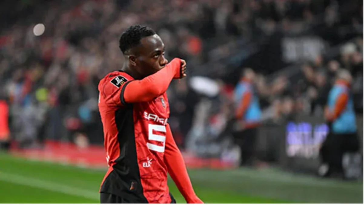 Ренн – Реймс / фото: https://x.com/polski_ligowiec/status/1893032362885144852