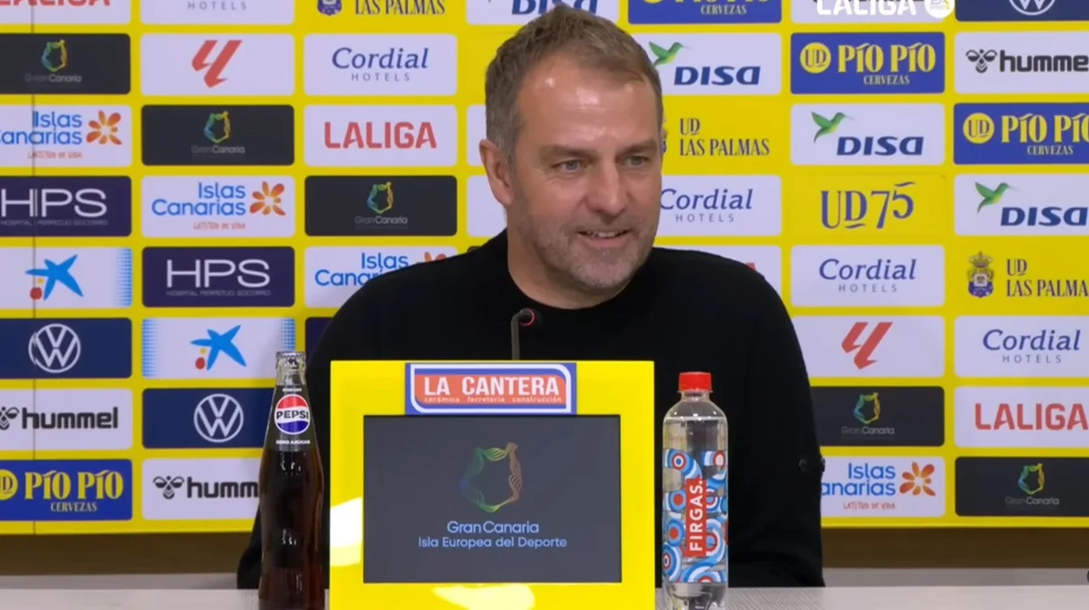 Гансі Флік / скріншот з прес-конференції