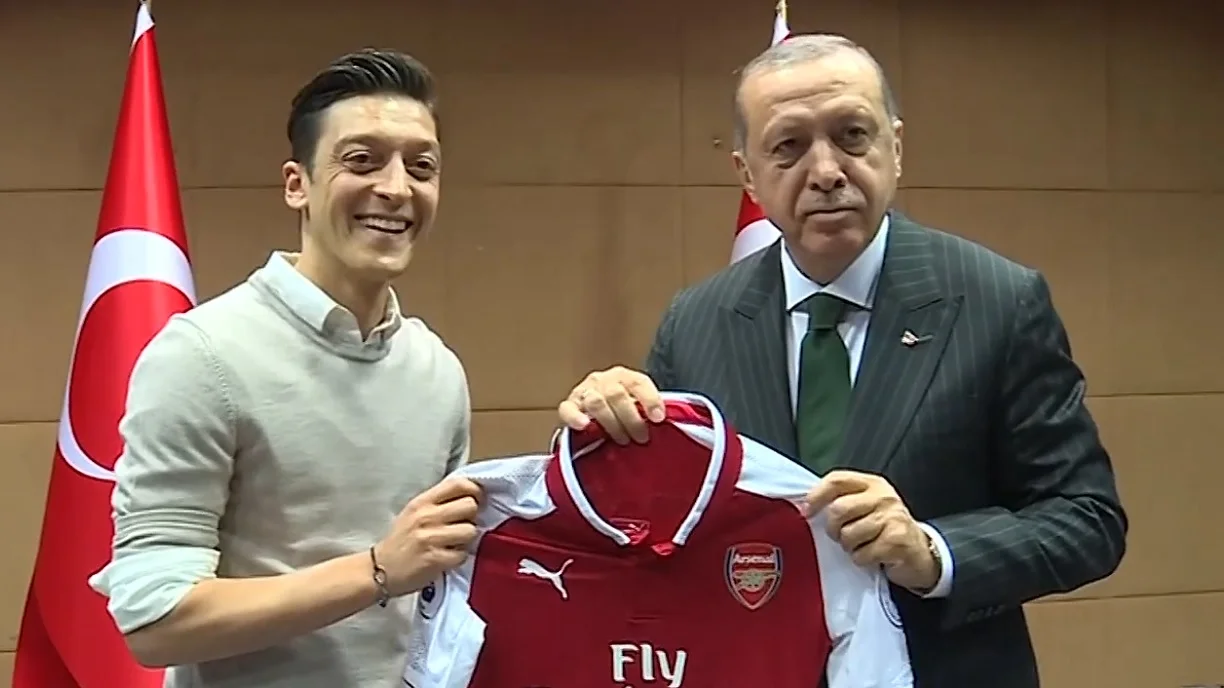 Озіл та Ердоган / Скрін