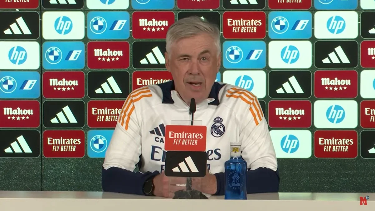 Карло Анчелотті / скріншот з відео прес-конференції