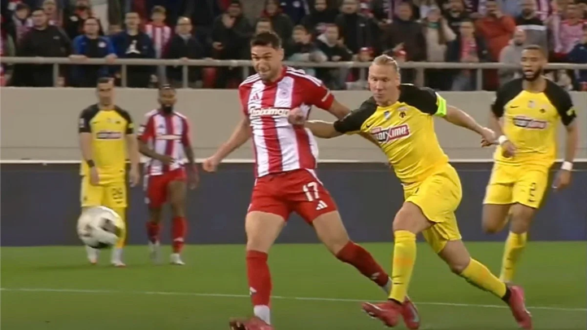 Олимпиакос – АЭК / скрин