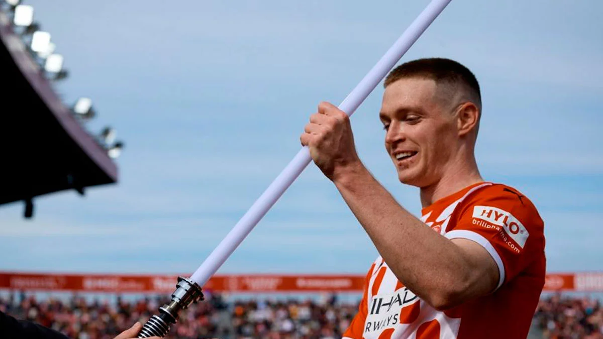 Виктор Цыганков празднует гол в ворота Сельты / LaLiga