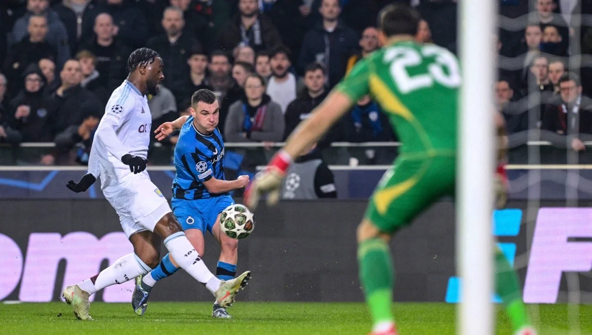 Брюгге – Астон Вилла / Фото NICOLAS TUCAT/AFP via Getty Images