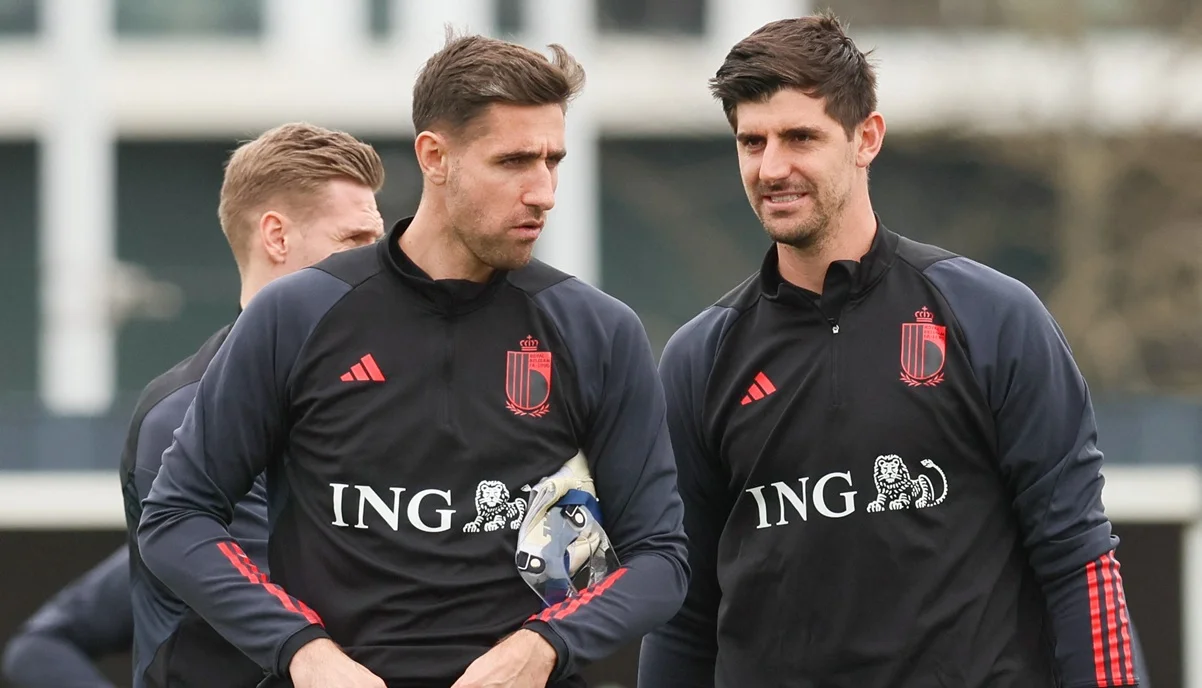 Коэн Кастельс и Тибо Куртуа / фото: BRUNO FAHY/Belga/AFP via Getty Images