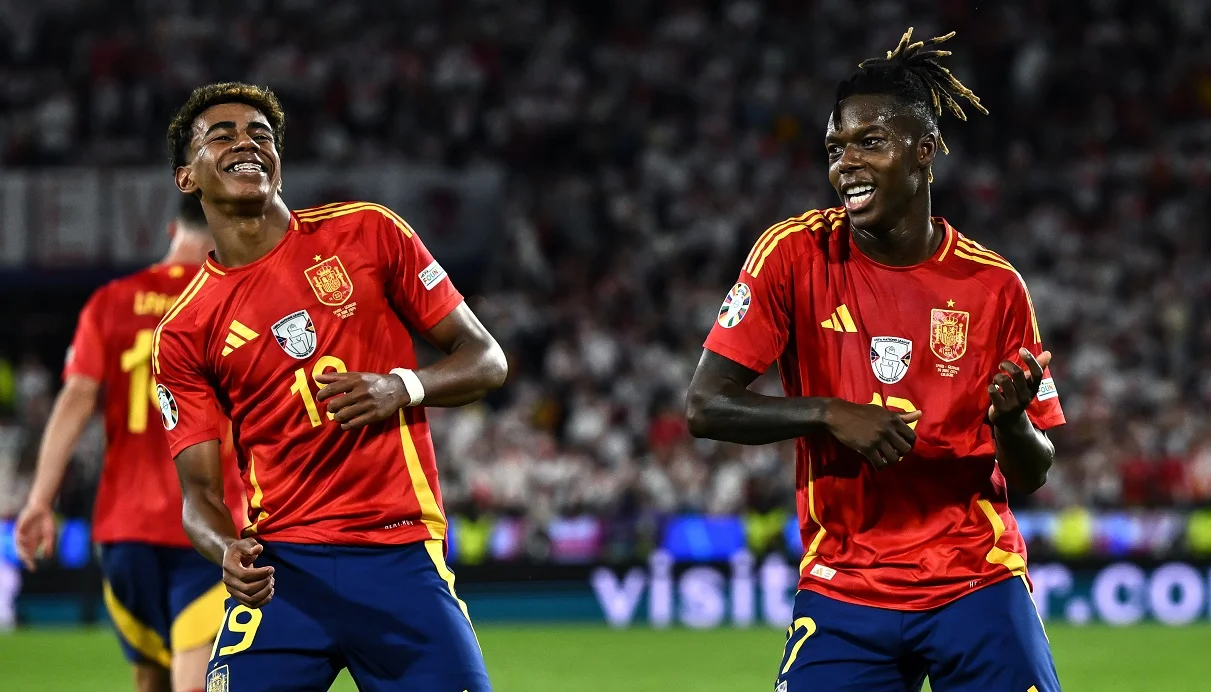 Ламин Ямаль и Нико Уильямс / фото: Image Photo Agency/Getty Images