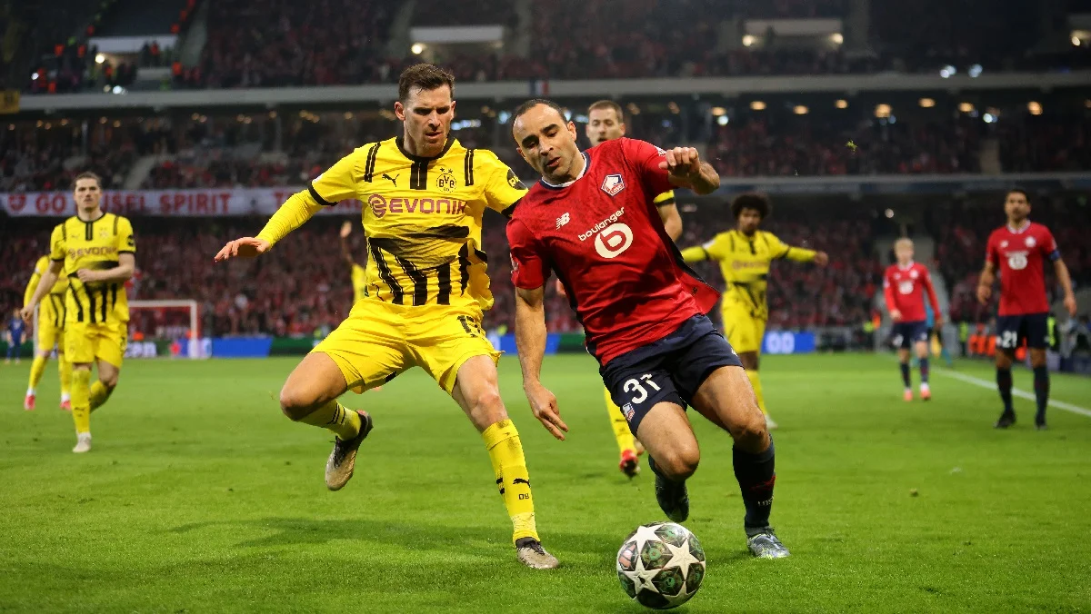 Фото к новости: Боруссия Д оформила камбэк с Лиллем и пробилась в четвертьфинал Лиги чемпионов – фейл Кобеля и ассист от экс-звезды Шахтера