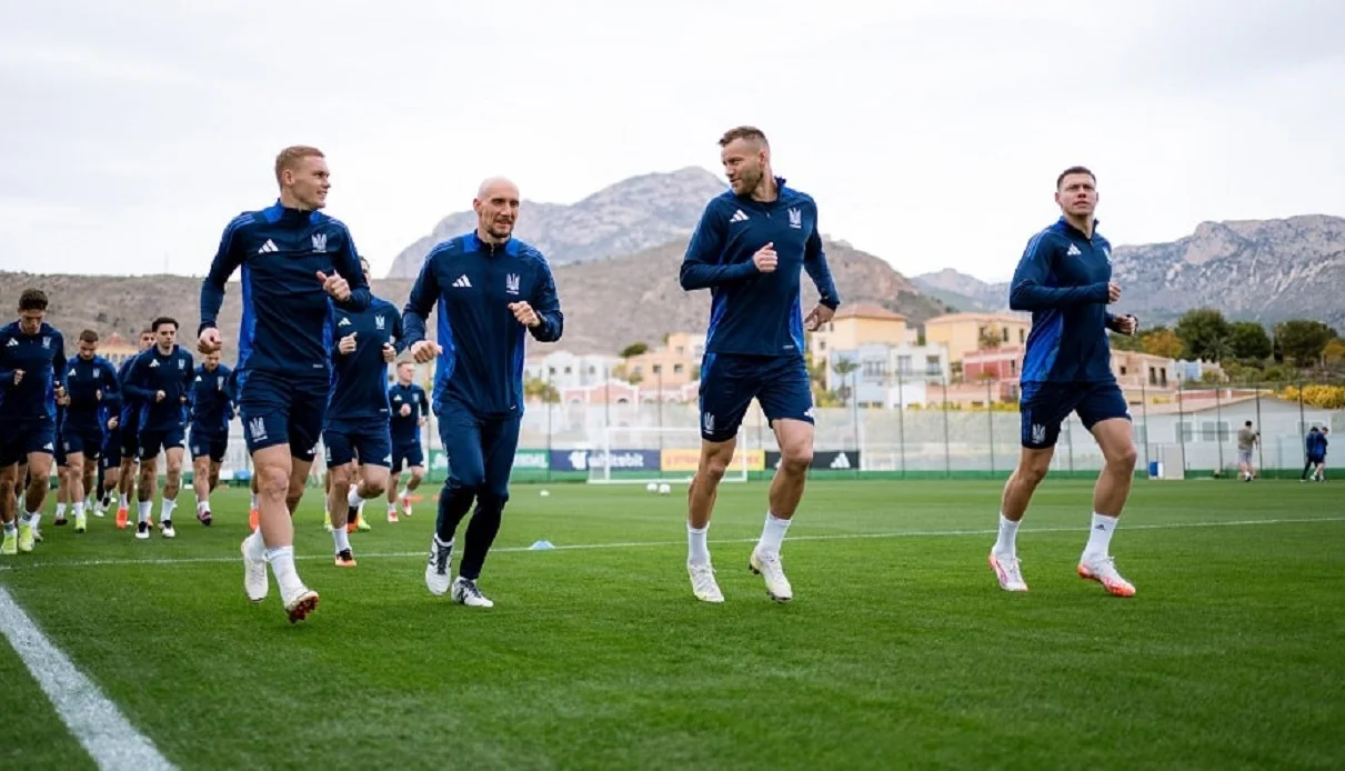 Тренування збірної України / Фото Дана Балашова